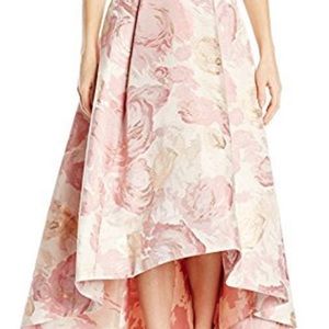 Eliza J Women's High-Low Floral Skirt